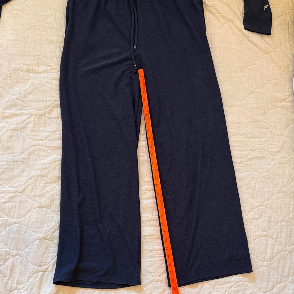 Fabletics Navy Blue Off-Shoulder Jumpsuit - Picture 11 of 14